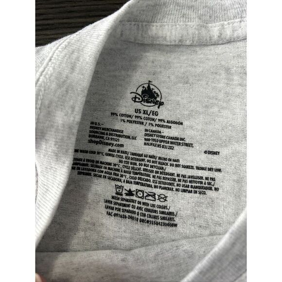 Disney Parks Mickey Mouse Presents Walt Disney World T-Shirt Grey Sz XL NWT - Picture 4 of 9